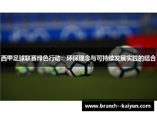 西甲足球联赛绿色行动：环保理念与可持续发展实践的结合